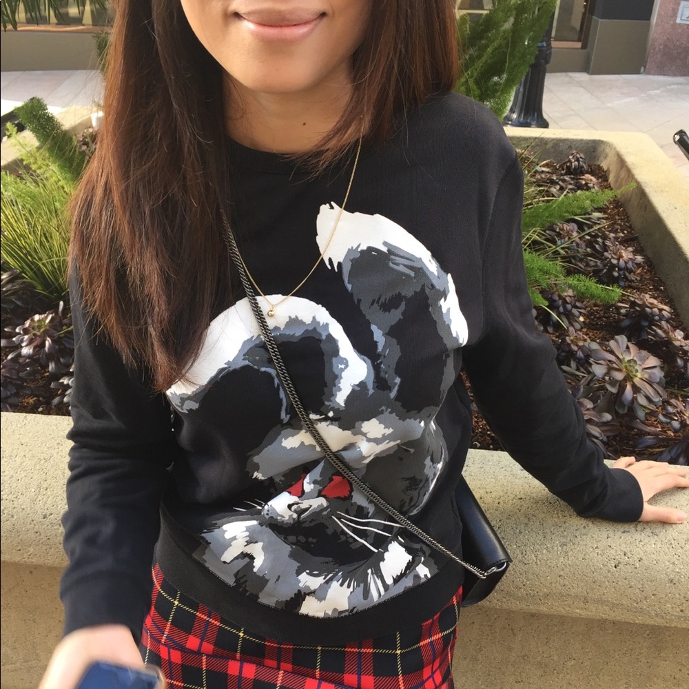 McQueen Angry Bunny sweater